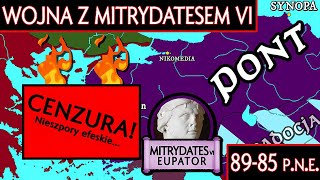 I WOJNA RZYMU Z MITRYDATESEM VI Krwawa łaźnia Rzymian [upl. by Berners]