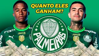 Salário Jogadores Do Palmeiras 2024 [upl. by Sirrah]