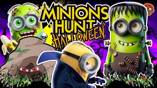 Minions Hunt for Halloween SURVIVAL  Halloween Brain Break  PhonicsMan Fitness [upl. by Annaigroeg]