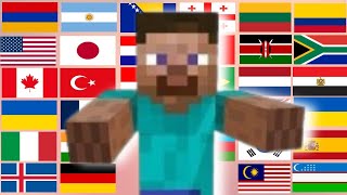 Minecraft in different languages meme [upl. by Nauj]