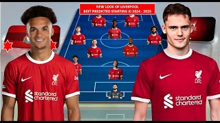 How Look Of Liverpool Ft Target Players Jan 2025 Best Predicted LineUp  Liverpool Transfer News [upl. by Ahsenik]