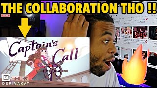 Captains Call  Derivakat amp CG5 amp SADist CaptainPuffy Sea Shanty REACTION  Dream SMP [upl. by Nauqal652]