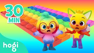 BEST SONGS of the MONTH｜Color Pop It  Jingle Play  More｜Nursery Rhymes for Kids｜Hogi Pinkfong [upl. by Ennagrom203]