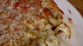 Mac and Cheese  recipe Laura Vitale  Laura in the Kitchen Episode 209 [upl. by Ahsinom]