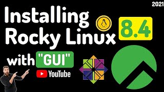 How to Install Rocky Linux 84 2021  Installing Rocky Linux GUI  Rocky Linux Gnome  Rocky CentOS [upl. by Feinberg]