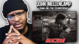 Oh Dang  John Mellencamp  Rain On The Scarecrow  REACTIONREVIEW [upl. by Sirap]