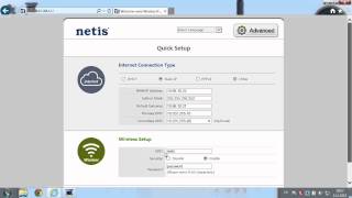 Jak nastavit router NETIS WF2411 [upl. by Siroled]