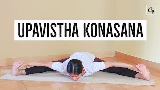 How to do Upavistha Konasana l with preparatory poses l Archies Yoga [upl. by Swetlana]