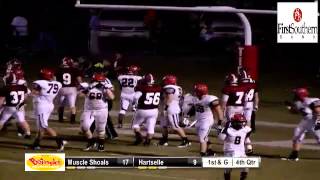 Deven Sullivan TD Run Muscle Shoals VS Hartselle [upl. by Ylrebmi]