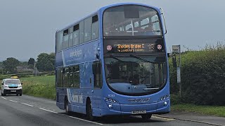 LAST B5LH IN SERVICE Durham Diamond 16 to Shotley Bridge Hospital  Go North East 6063  NK62 CKC [upl. by Hukill188]