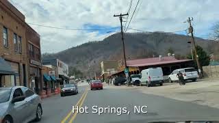 Hot Springs NC BEFORE Hurricane Helene [upl. by Adyaj319]