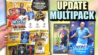 NEW MATCH ATTAX 20242025 Update Multipack Opening  Exclusive Star Ballers Cards  HAALAND ENERGY [upl. by Holofernes]