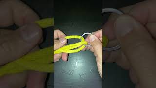 Securing to a Ring Unbreakable Knot Technique [upl. by Dionisio]