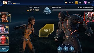 Sub Boss BANE ✊ Solo Raid Event Battles ☠️ InJustice 2 Mobile Gameplay [upl. by Acisseg]