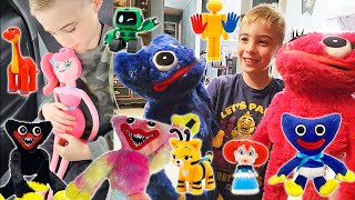 Unboxing New Poppy Playtime Toys Puppets and Plush [upl. by Cotterell]