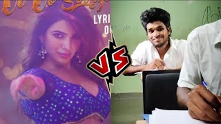 oo solriya mama vs trending theeviravathi pushpa samantha pushpasongs [upl. by Prober]