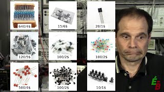 EB90 Kit de Composants Électroniques pour Débutant p1 La Base de la Base [upl. by Osrit161]