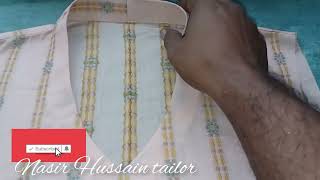 High Neck Collar cutting and stitching high neck gala sewing tips and tricks [upl. by Corwun427]