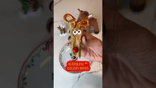 Rudolph Celery Bites 🔴🦌 [upl. by Annia]