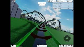 Hyper coaster  Theme park tycoon 2 [upl. by Hnid]