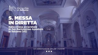 DOMENICA DELLE PALME 24 marzo 2024  Santa Messa dalla Chiesa di Salzano [upl. by Enilrad]