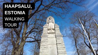 City walks series  Haapsalu Estonia 4K walking tour Spring 2023 [upl. by Elisabetta]