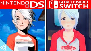 Another Code  Nintendo DS Original vs Switch Remake  Side by Side [upl. by Diella71]