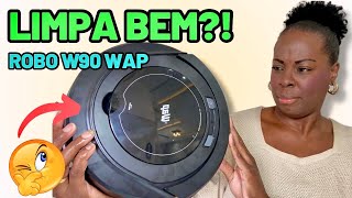 Testei o robô aspirador W90 da Wap Tudo que você precisa saber [upl. by Towney218]