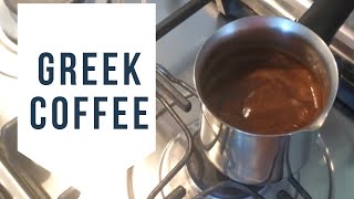 How to make Greek coffee [upl. by Alfie979]