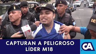 Capturan a peligroso líder de la M18 [upl. by Nahsab]