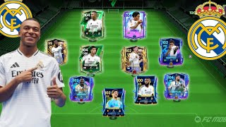 Real Madrid  Best Special Squad Builder FC Mobile 25 [upl. by Kloman]