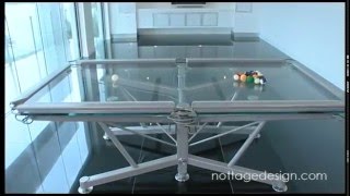 G1 Glass Top Pool Table [upl. by Brandice]