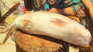 Amazing New Skills  Fast Giant Mrigal Fish Cutting  VIP Fish Market Dhaka😀 [upl. by Dacie]