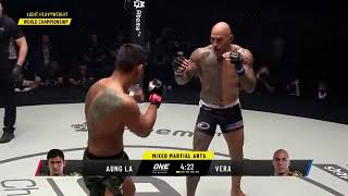 Aung La N Sang vs Brandon Vera ONE Full Fight October 2019 [upl. by Belda]