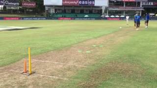 Ashwin and Jadeja spot bowling in nets [upl. by Dann]