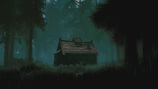 Creepy Cabin in the Woods  Scary ASMR Ambience  Halloween Haunted House Soundscape amp Atmosphere [upl. by Tugman]