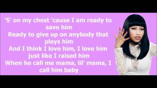 Nicki Minaj  Your Love Lyrics Video [upl. by Bible40]