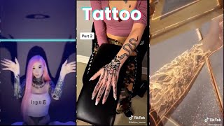 TikTok COOLEST TATTOOS Top searches for tattoos on tiktok ✒️✒️✒️ [upl. by Ellatnahc]