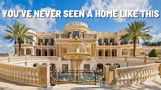 THE MOST LUXURY MEGA MANSION WEVE EVER FILMED [upl. by Arimahs995]