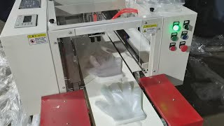 Automatic disposable gloves making machine [upl. by Nelyag]