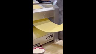 Making Fresh Pasta with Luca Donofrio on the Roga SF 320 [upl. by Edlihtam]