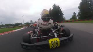 2024 Motomaster Canadian Karting Championship Briggs Sr Heat 1 [upl. by Charleton]