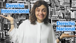 RELACIÓN entre derecho INTERNACIONAL y el INTERNO [upl. by Tolmach]