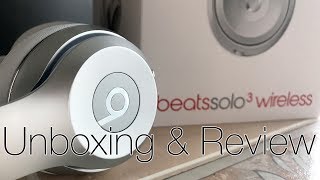 Beats Solo3 Wireless Unboxing amp Review [upl. by Attem598]