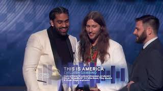 This Is America Wins Record Of The Year  2019 GRAMMYs Acceptance Speech [upl. by Tibbitts]