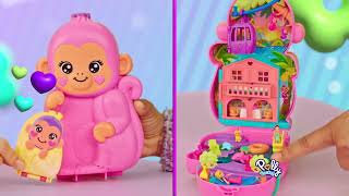 Polly Pocket Compacts amp Monkey Purse  AD [upl. by Marilou936]