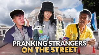 STREET PRANK SA SIMBAHAN  IVANA ALAWI [upl. by Itnavart]