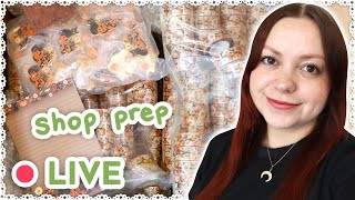 Shop Prep – Washi Enamel Pins etc 🔴 LIVE [upl. by Tsugua]