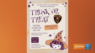 Corpus Christi Police Department to host Trunk or Treat [upl. by Elylrac]