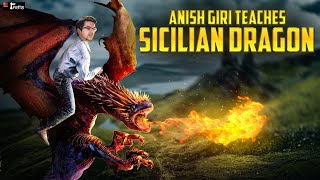 Anish Giri teaches the Sicilian Dragon  ft Michael Vidit Tania [upl. by Lula]